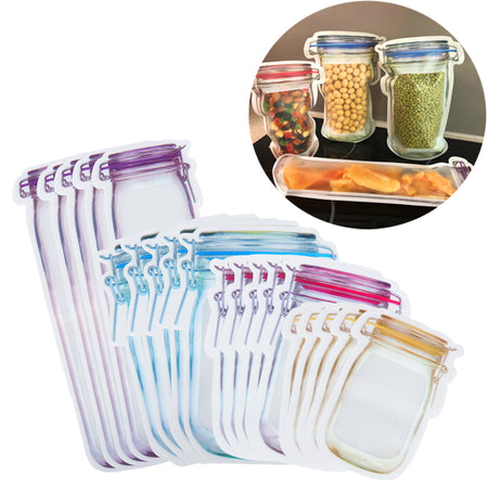Seal Food Storage Bag Leakproof Kitchen Organizer