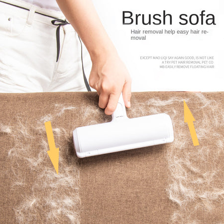 Self-cleaning Lint Pet Hair Remover One Hand Operate