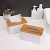 Tissue Box Wooden Cover Toilet Paper