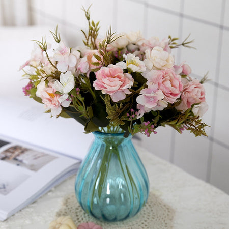 Vintage Silk Artificial Flowers