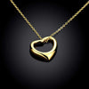 Tiffany Inspired Heart Shaped Necklace in 14K Gold ITALY Made