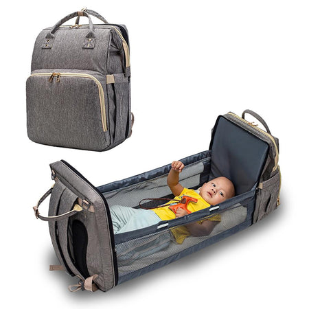 Diaper Bag Bed Multi-purpose Travel Storage Bag Baby Nappy Bag Baby Bed
