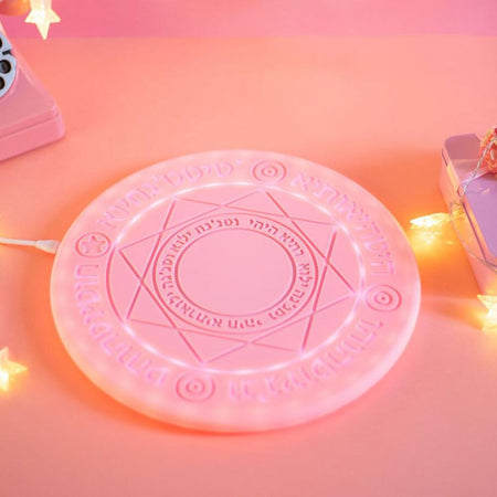 10W Glowing Magic Array Universal Qi Fast Charger