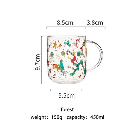 Creative Cartoon Flower Coffee Mug Home Office Glass Water