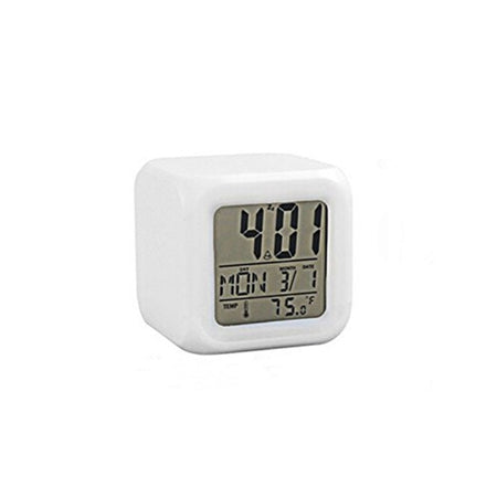 7 LED  Color Changing LED Clock