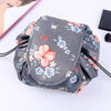 Women Drawstring Cosmetic Bag Travel Storage Makeup