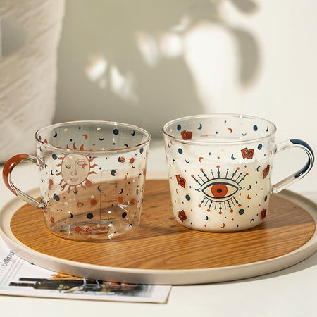 Creative Cartoon Flower Coffee Mug Home Office Glass Water