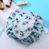 Women Drawstring Cosmetic Bag Travel Storage Makeup