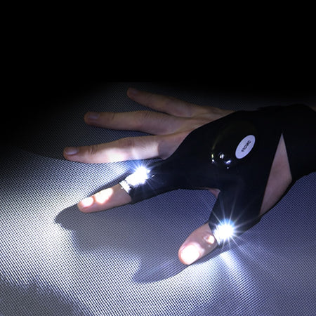 Products Outdoor Fishing Magic Strap Fingerless Gloves
