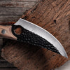 Stainless Steel Cleaver Handmade Forged Chef Outdoor Cooking Cutter Butcher Knife Tool