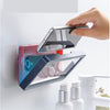 Home Wand wasserdichte Handy-Box selbstklebende Halterung Touchscreen Badezimmer