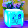 LED-Uhr mit 7 farbwechselnden LEDs