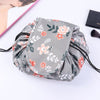 Women Drawstring Cosmetic Bag Travel Storage Makeup