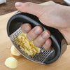 Stainless Garlic Press Household Press Squeezer Manual Garlic Press Device Handheld Ginger Garlic