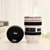 Edelstahl Kamera EF24-105mm Kaffee Objektiv Becher Weiß Schwarz Kaffeetassen Kreative Geschenk Kaffeetassen