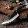 Stainless Steel Cleaver Handmade Forged Chef Outdoor Cooking Cutter Butcher Knife Tool