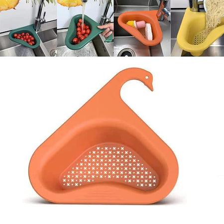 Kitchen Sink Drain Basket Swan