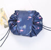 Women Drawstring Cosmetic Bag Travel Storage Makeup