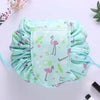 Women Drawstring Cosmetic Bag Travel Storage Makeup