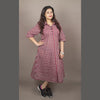 Women's Midi Length Printed Multicoloured Khadi Dresses