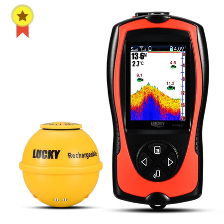 LUCKY FF1108-1CWLA Wiederaufladbares kabelloses Sonar zum Angeln