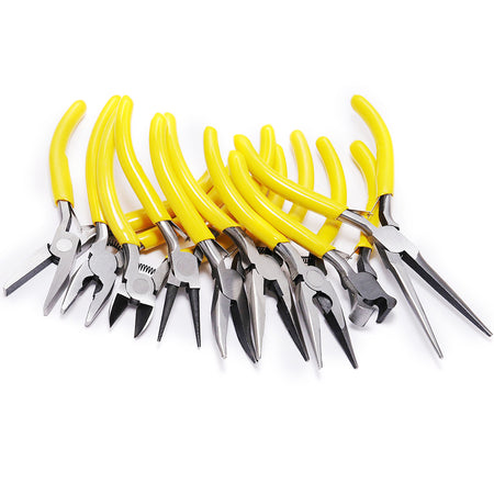Equipment Round Nose End Cutting Wire Pliers For Jewelry Making