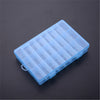 Practical Adjustable 24 Grids Compartment Plastic Storage Box Jewelry