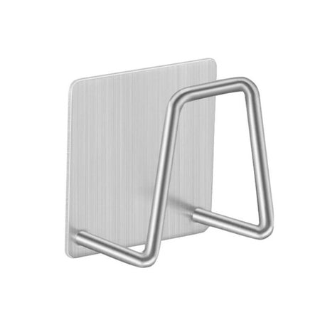 Kitchen Stainless Steel Sink Sponges Holder Wall Hooks Accessories Storage Organizer