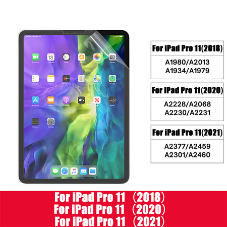 Paper Like Screen Protector Film Matte PET Painting Write For Apple iPad 9.7 Air 2 3 4 10.5 10.9 2020 Pro 11 10.2 7th 8th Gen