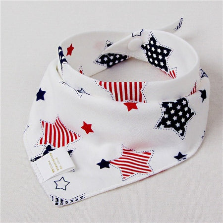 Baby Bibs Anti-drop Rope Absorbent Apron Girls Infant Cotton