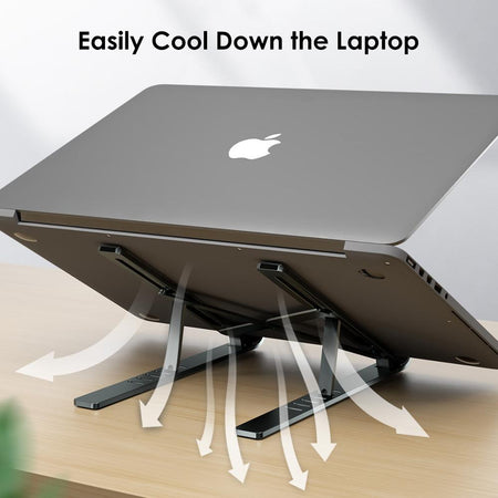Laptopständer für MacBook Pro Air Notebook, faltbar, aus Aluminium