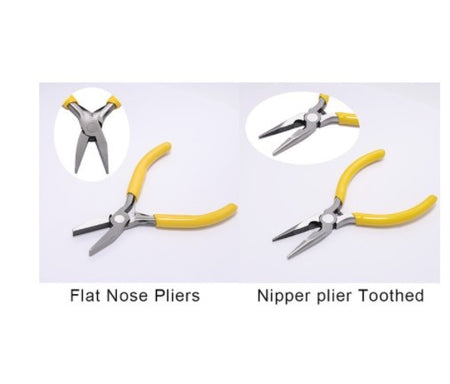 Equipment Round Nose End Cutting Wire Pliers For Jewelry Making
