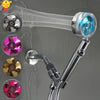 High Pressure Water Saving Spray Shower Head 360 Rotated Rainfall