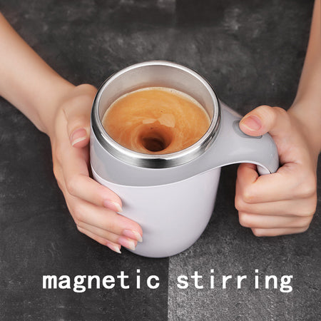 Stirring Magnetic Mug Stainless Steel Temperature Difference