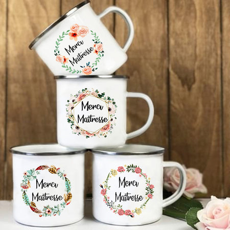 Printed Mugs Creative Coffee Tea Cups Drinks Water Milk Cup