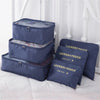 6Pcs/Set Travel Bag Women Large Capacity Clothing Storage Pouch Unisex Luggage Organizer