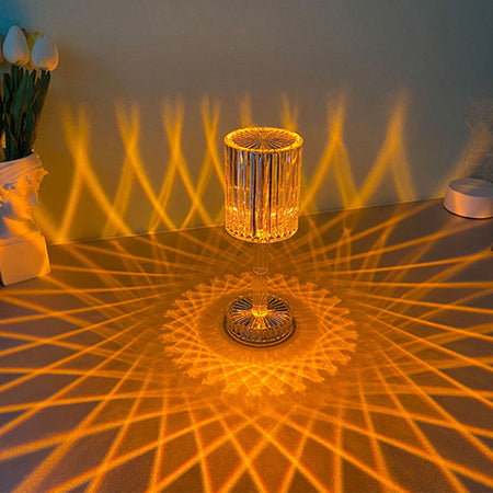 Smart Crystal Table Lamps Rechargeable